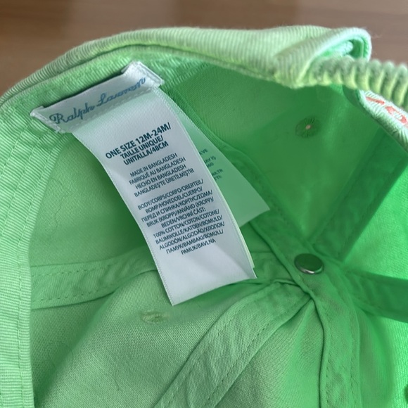 NWOT toddler Polo Ralph Lauren Hat - Picture 2 of 2